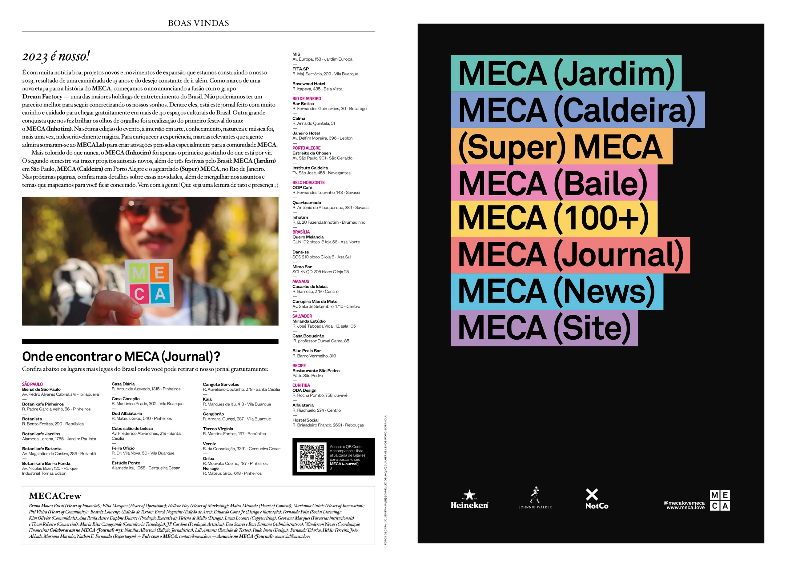MECA (Journal) #31 — páginas 2 e 3