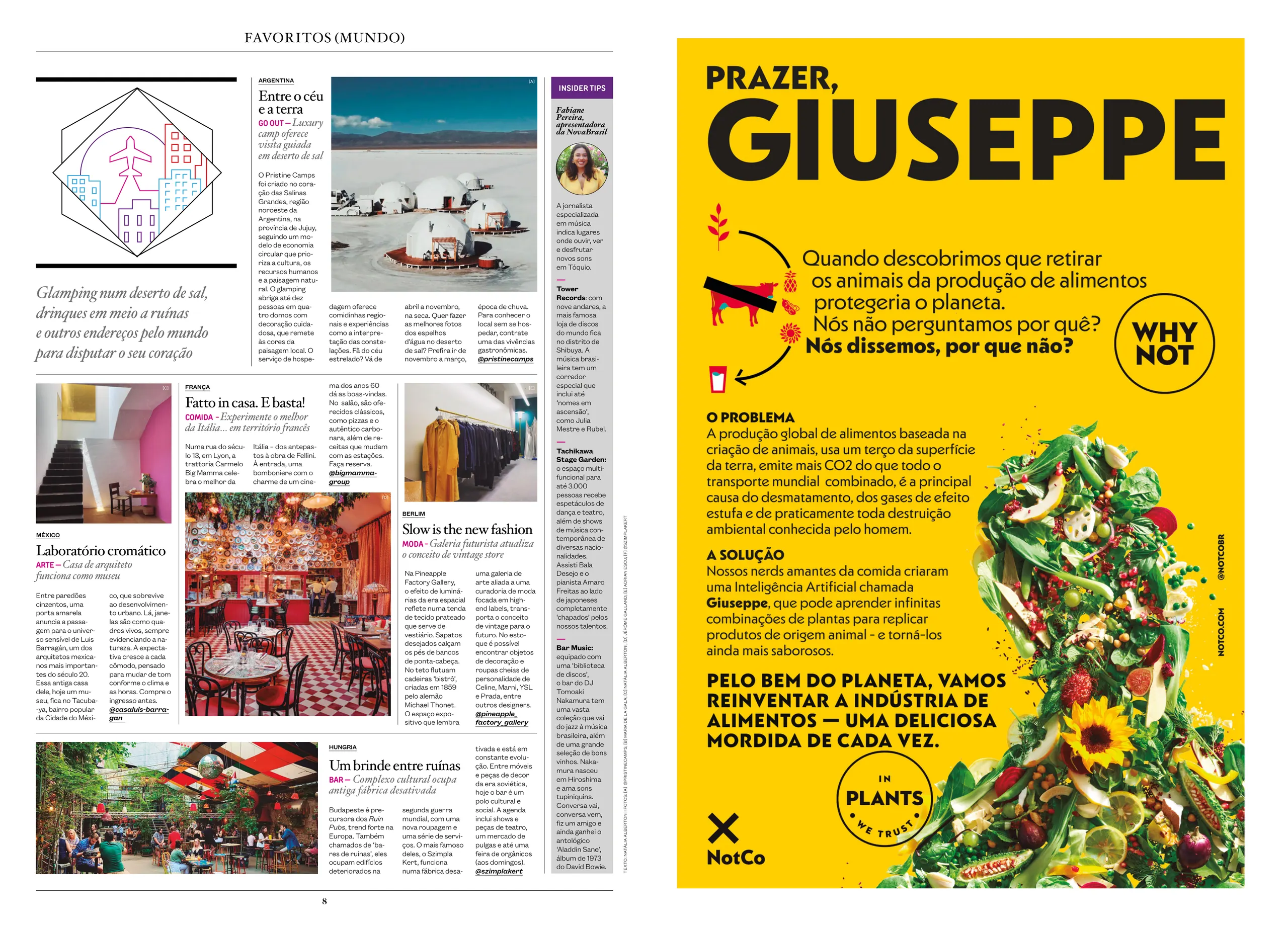 MECA (Journal) #31 — páginas 8 e 9
