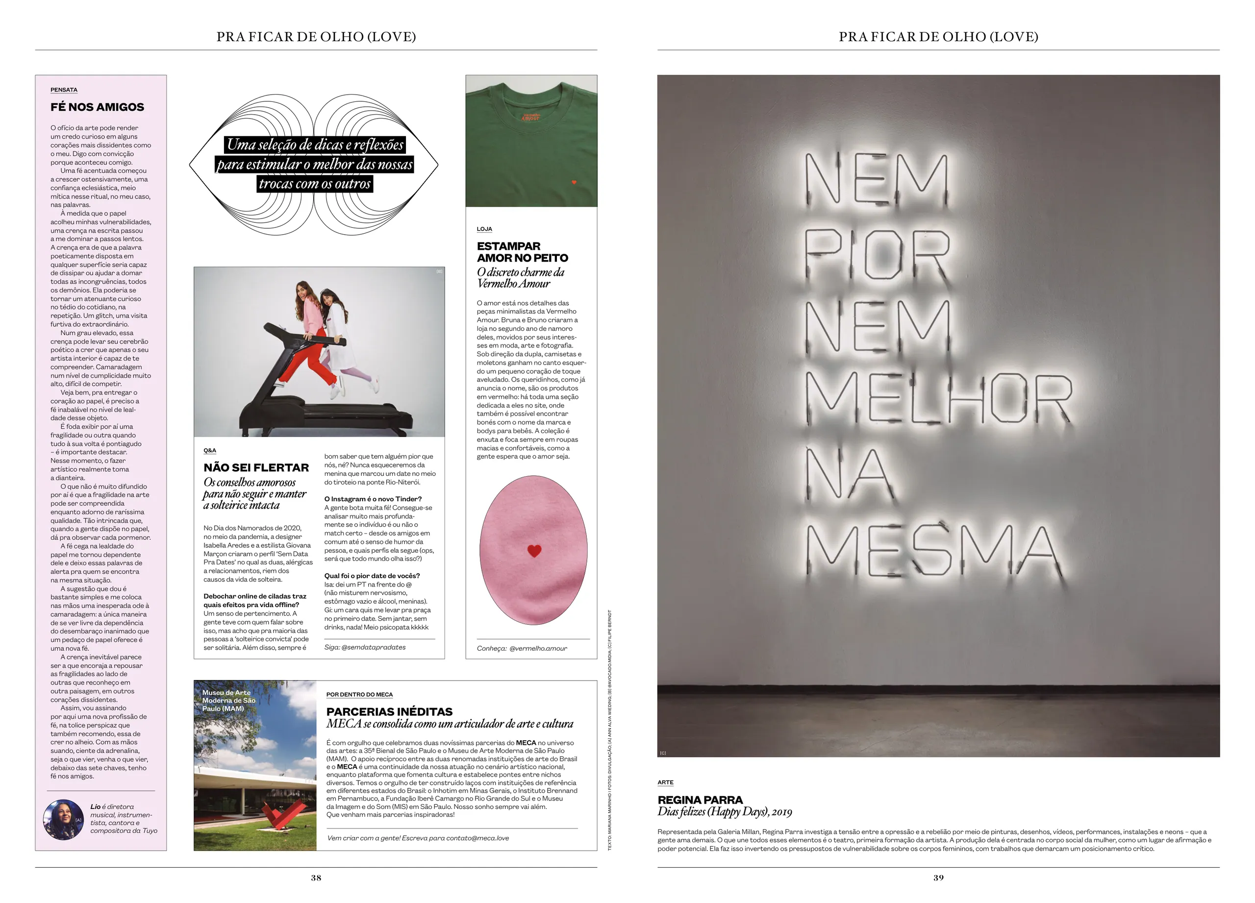 MECA (Journal) #31 — páginas 38 e 39
